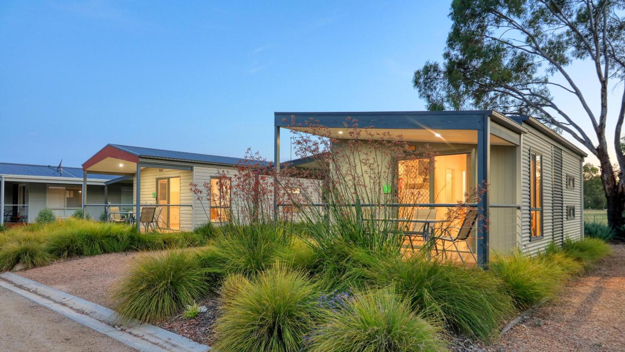 Yarrawonga Riverlands Tourist Park Exterior foto